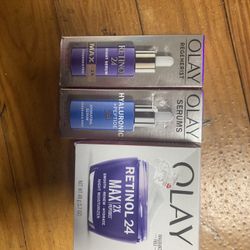 Olay Moisturizer And Serums 