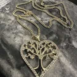 Family Tree Heat Necklace