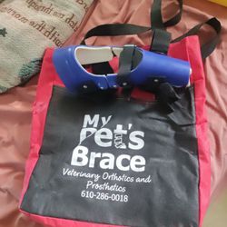 I Bought This Rear Knee  Brace For My Loved Golden Retriever He's In Doggie Heaven  Used A Couple Times Cost Over 900 Sacrifice For 300