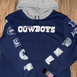 New Men’s Size Medium, Large & XL Dallas Cowboys Hoodies 