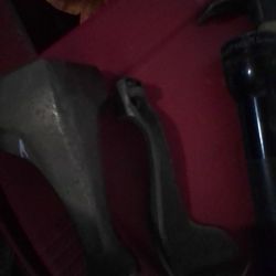 4 Antique Solid Brass Feet