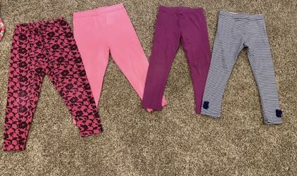Toddler Girls 4T leggings lot