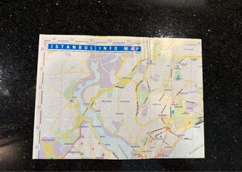 Dimple Travel ISTANBUL INFO MAP of Istanbul (Beyoğlu Taksim Fatih & Eminönü)