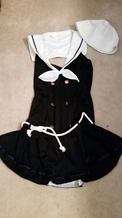 Brand new! Sailor girl outfit with a hat.. perfect for Halloween!