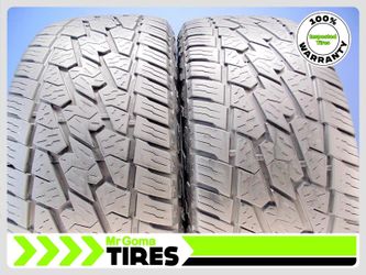 2 Delinte Dx-10 Bandit A/T Xl 285/45R22 Used Tires 7.1/32 Traed 116H 2854522