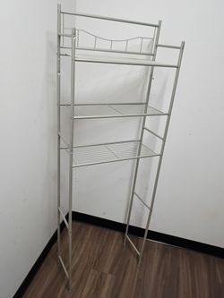 Three-Tiered Bathroom Shelf

Dimensions: 65" x 23" x 9.75"