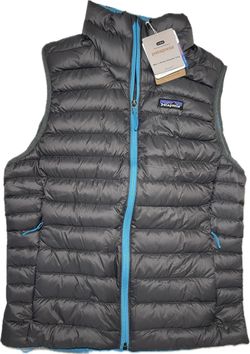 Patagonia Men's Down Sweater Vest - 84623, Forge Grey, Size S, New with Tags