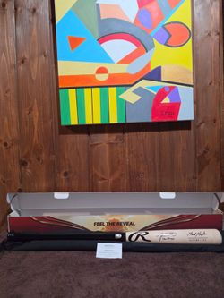 Jackson Merrill Autographed Bat San Diego Padres 2026 Fanatics Under Wraps Vol 2