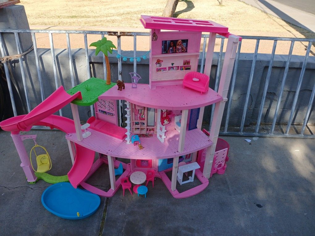 Giant Girls Size Barbie Doll House 🏠 😍