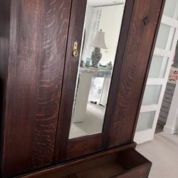 Beautiful Antique Armoire Wardrobe Cabinet