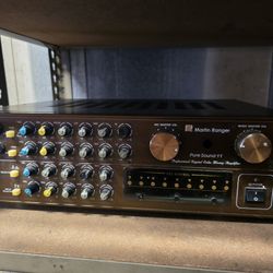Martin Ranger Pure Sound 11 Professional Digital Echo  Mixing Amplifier