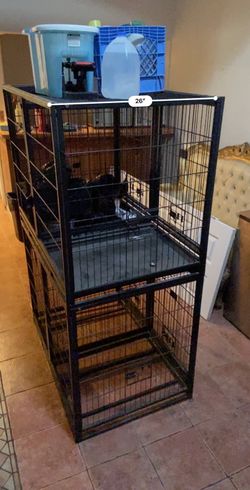 Pet waiting cages perfect for business pet grooming boarding