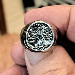 Tree Of Life Ring Size 7 And 1/2