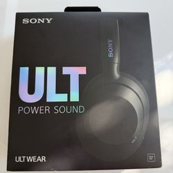Sony ULT WEAR Bluetooth Wireless Noise Canceling Headphones - Black