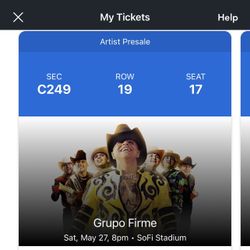 Grupo Firme Tickets 