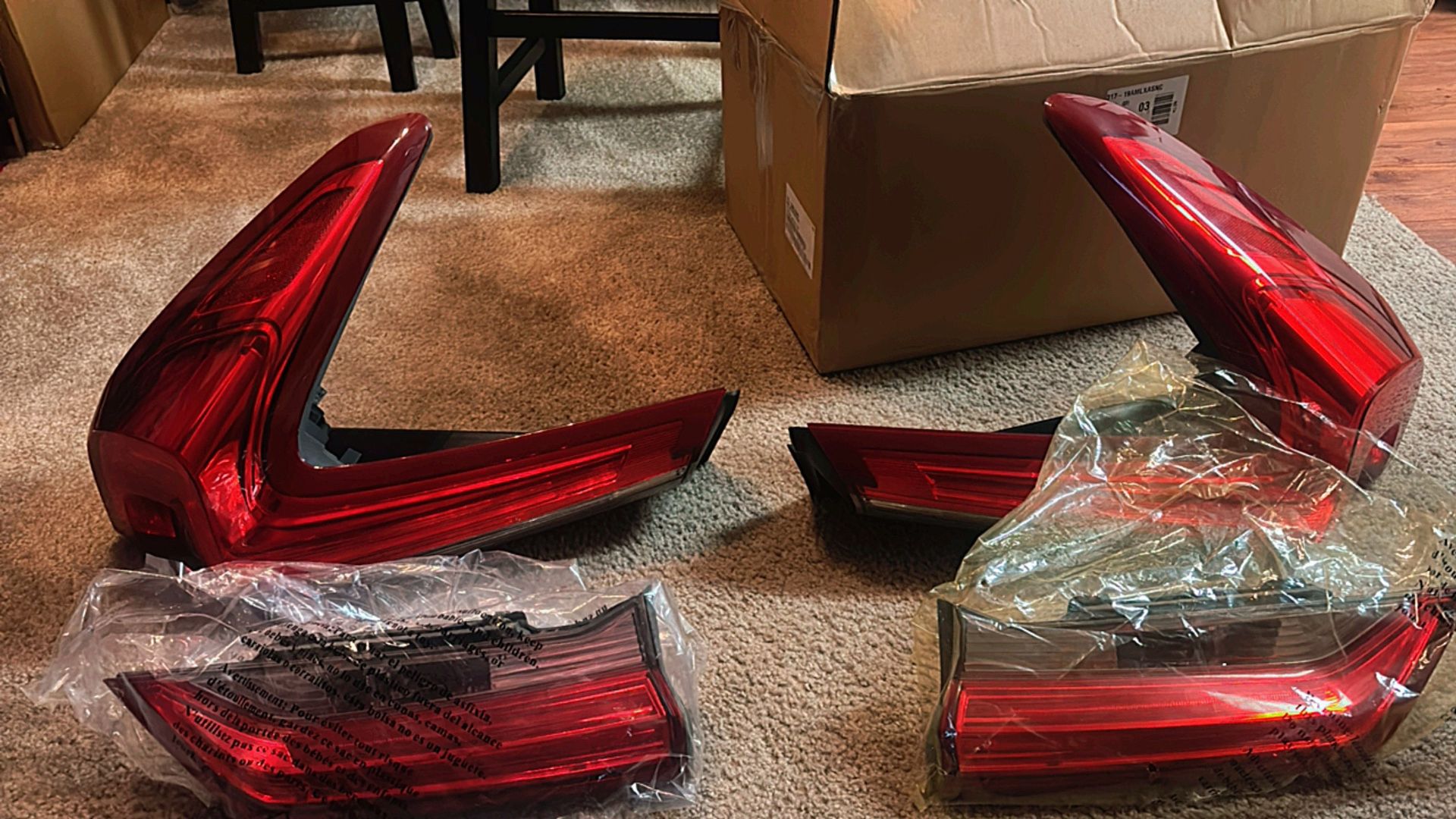 2018 Honda CRV Taillights