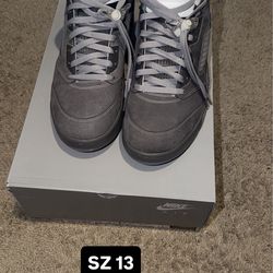Air jordan 5 wolf grey