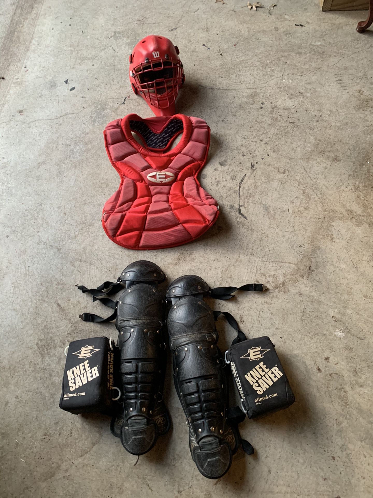 Youth catchers gear