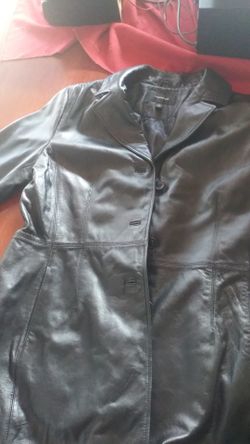 Leather jacket
