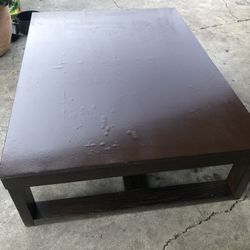 Large Solid Coffee Table