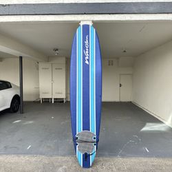 8’ Wavestorm / Gerry Lopez Beginner Surfboard w/ fins and leash included