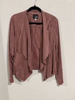 Kut from the Kloth Faux Suede Draped Jacket
