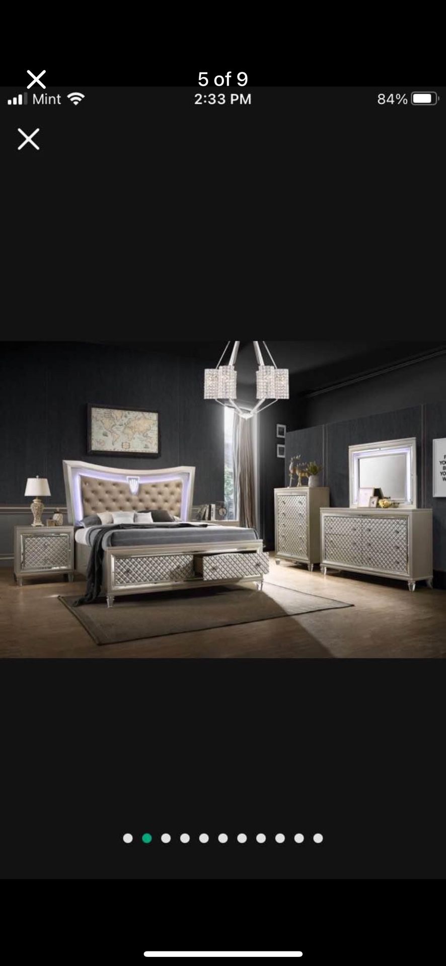 Venetian bedroom Set