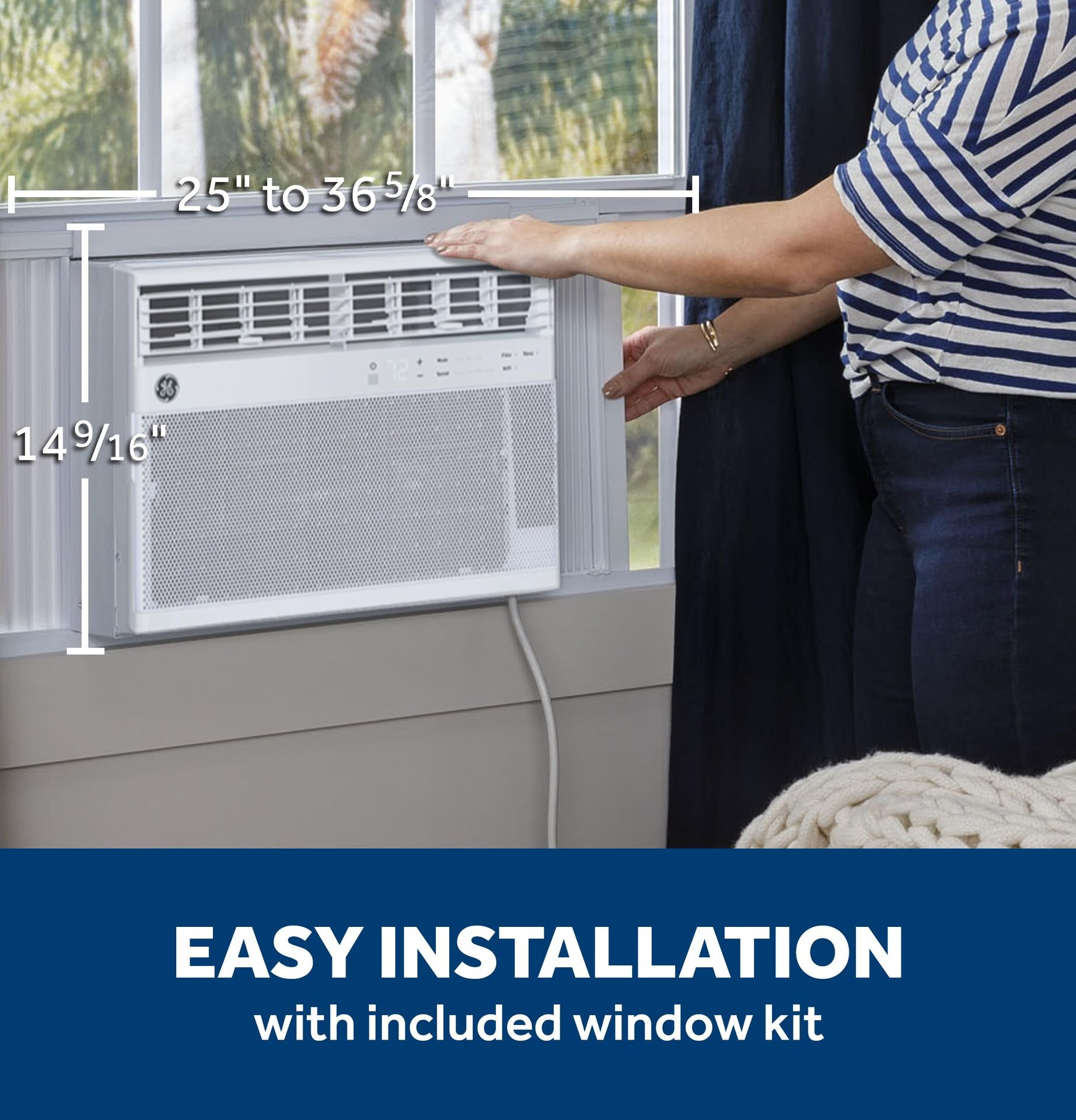 ❄️🔥 New GE 10,000 BTU Portable Air Conditioner – ICE-COLD AIR FAST! AC Unit ❄️