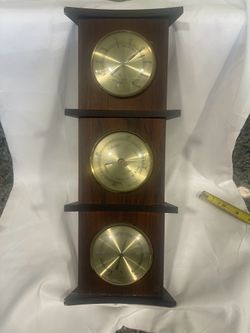 Vintage Sears and Robach barometer 6625