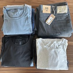PATAGONIA MENS SIZE L TECHNICAL SHIRTS AND PANTS
