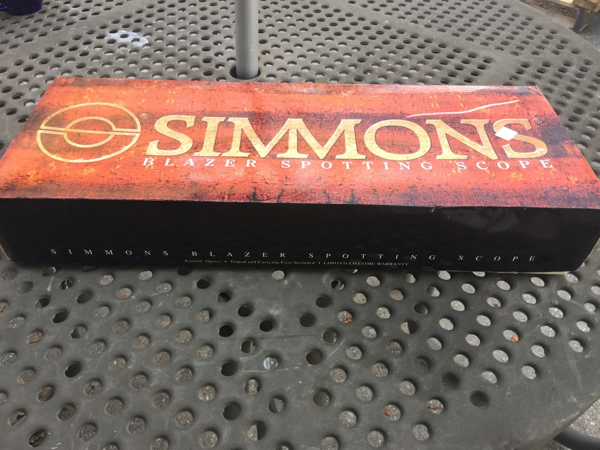 SIMMONS Blazer Spotting Scope with Tripod & Carrying Case 15-45x60