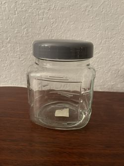 Storage Jar With Rubber Cover