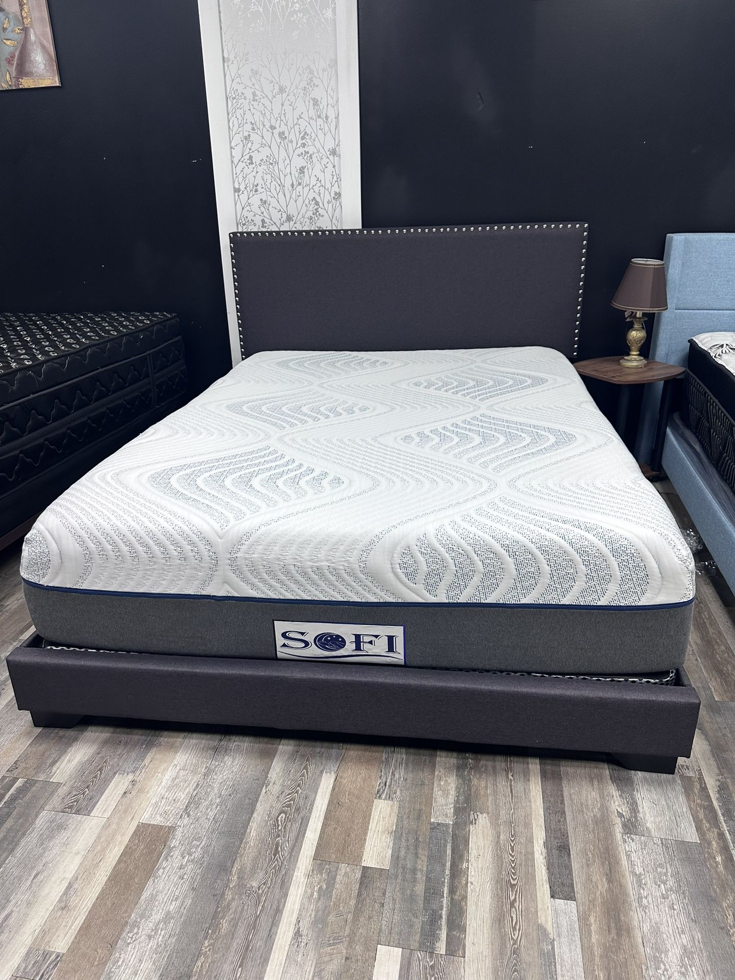 🛏️ Queen Mattress Memory Foam Gel + Box Spring – All Sizes – Brand New!