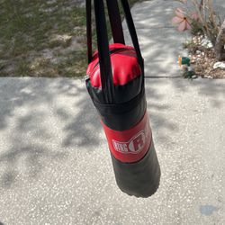 Red And Black Baby Punching Bag 