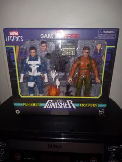 Marvel Legends Series Gamerverse Hasbro 2025 Punisher Nick Fury 2 pack