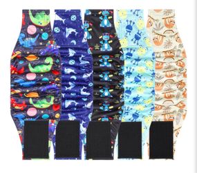 5pack dog diapers