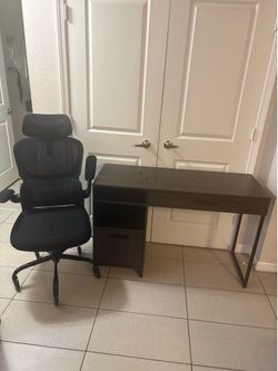 Home office Computer Desk and Chair