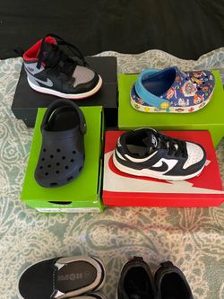 Variety of shoes 11 total size 5-8