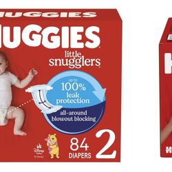 Size 2 Huggies Diapers 
