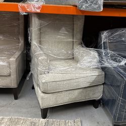 Light Cream Color Arm Chair 