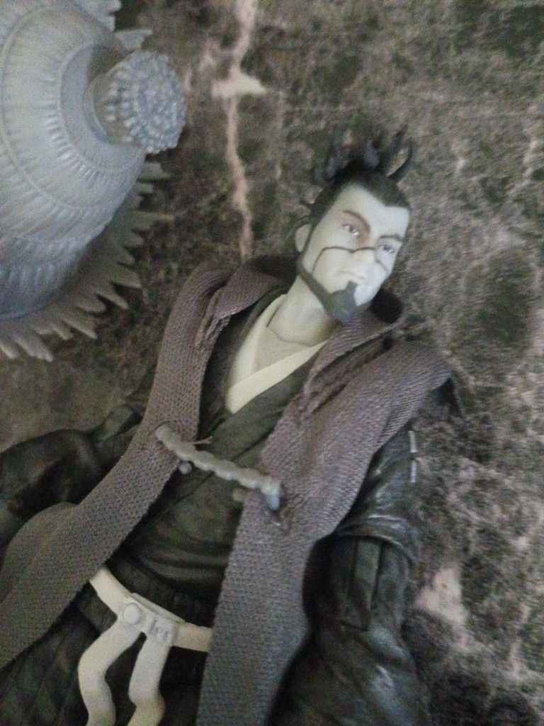 Star Was Black Series Ronin And R5-D56 Missing Accessories