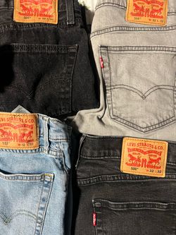 Levi's Jeans Bundle – 4 Pairs W32