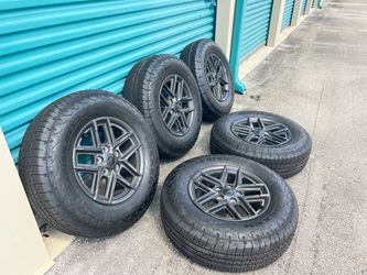Jeep Wrangler Wheels & Tires 17” inch 245/75R17 Set of (5) NEW