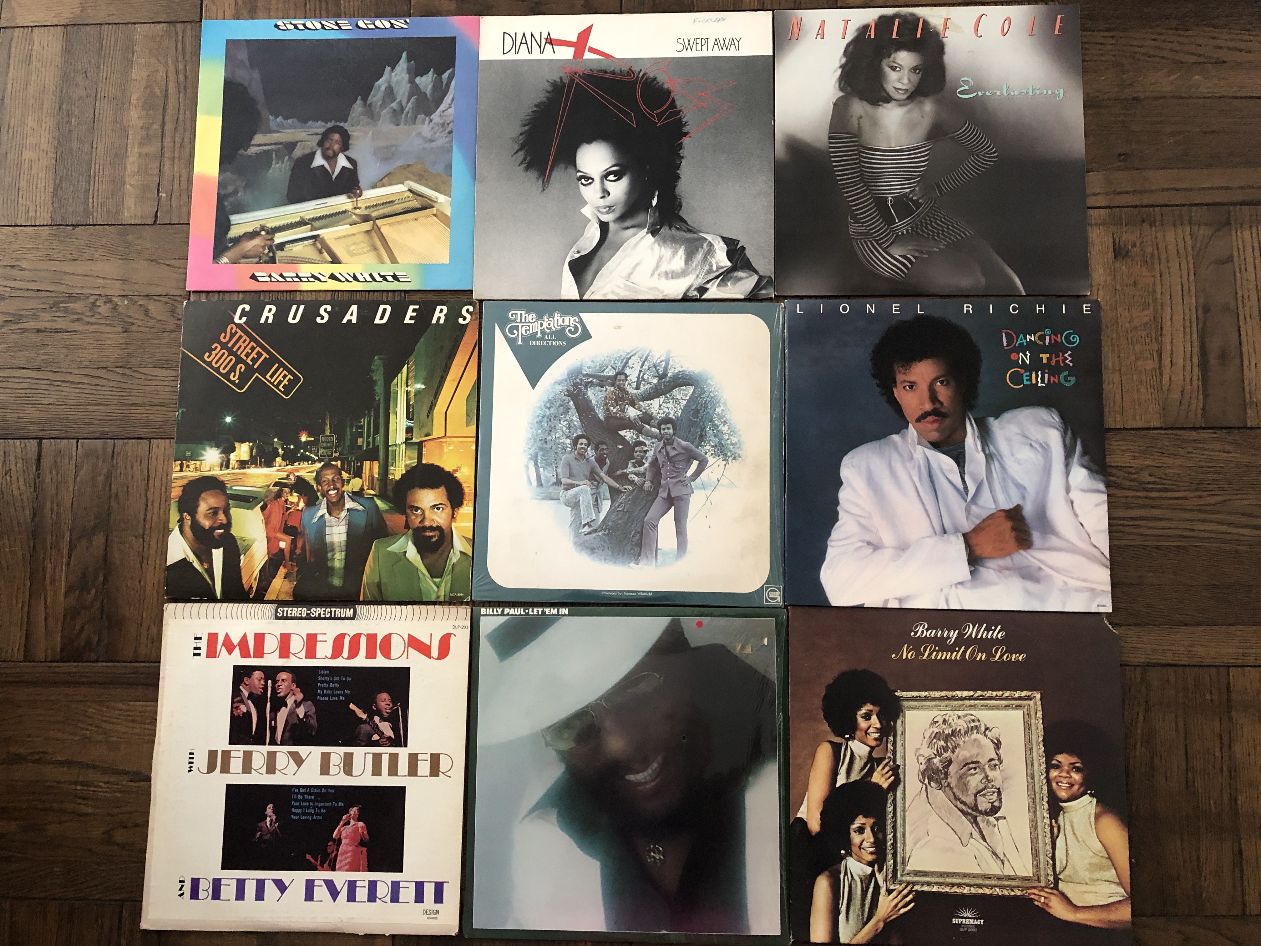 Rhythm & Blues Soul Motown Vinyl LP Albums Lot of 9 #4
