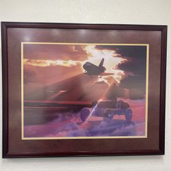 Tom Fritz Coming Home Painting Framed Signed And Numbered Lithograph 