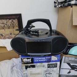 CD Player AM FM Radio All Together