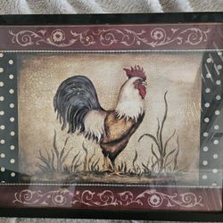 Printed Rooster