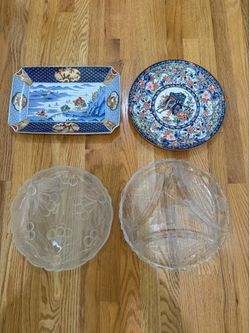 Asian inspired Serving plates