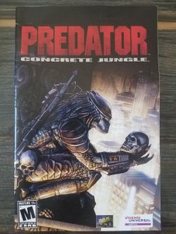 Predator Concrete Jungle Sony Playstation 2 Game