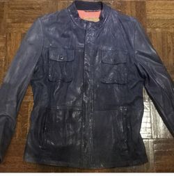 Brand new Hugo Boss Leather Jacket